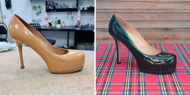 До и после: Обновление лака с изменением цвета