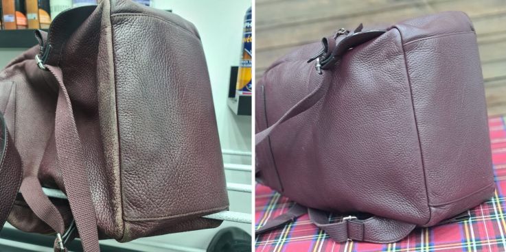 До и после: Обновление цвета рюкзака